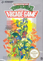 Photo de la boite de Teenage Mutant Hero Turtles II - The Arcade Game